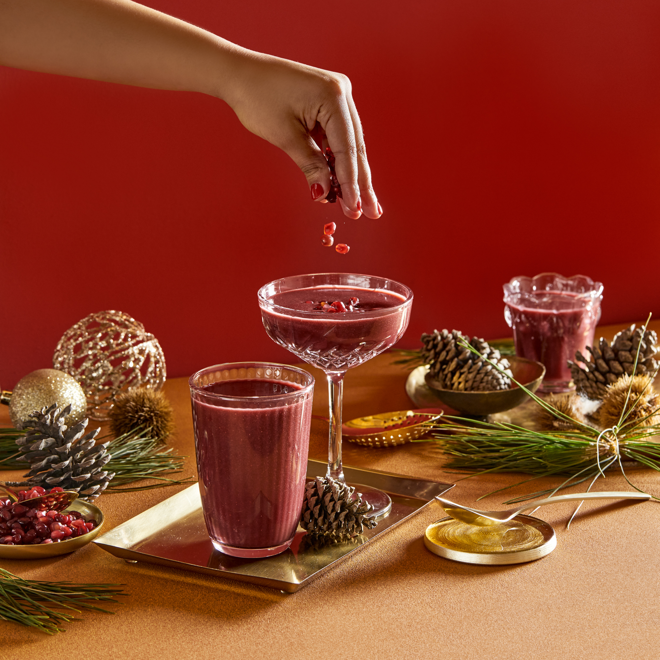 Pomegranate Orange Smoothie