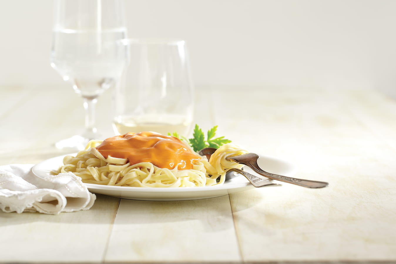 Roasted Red Pepper Alfredo