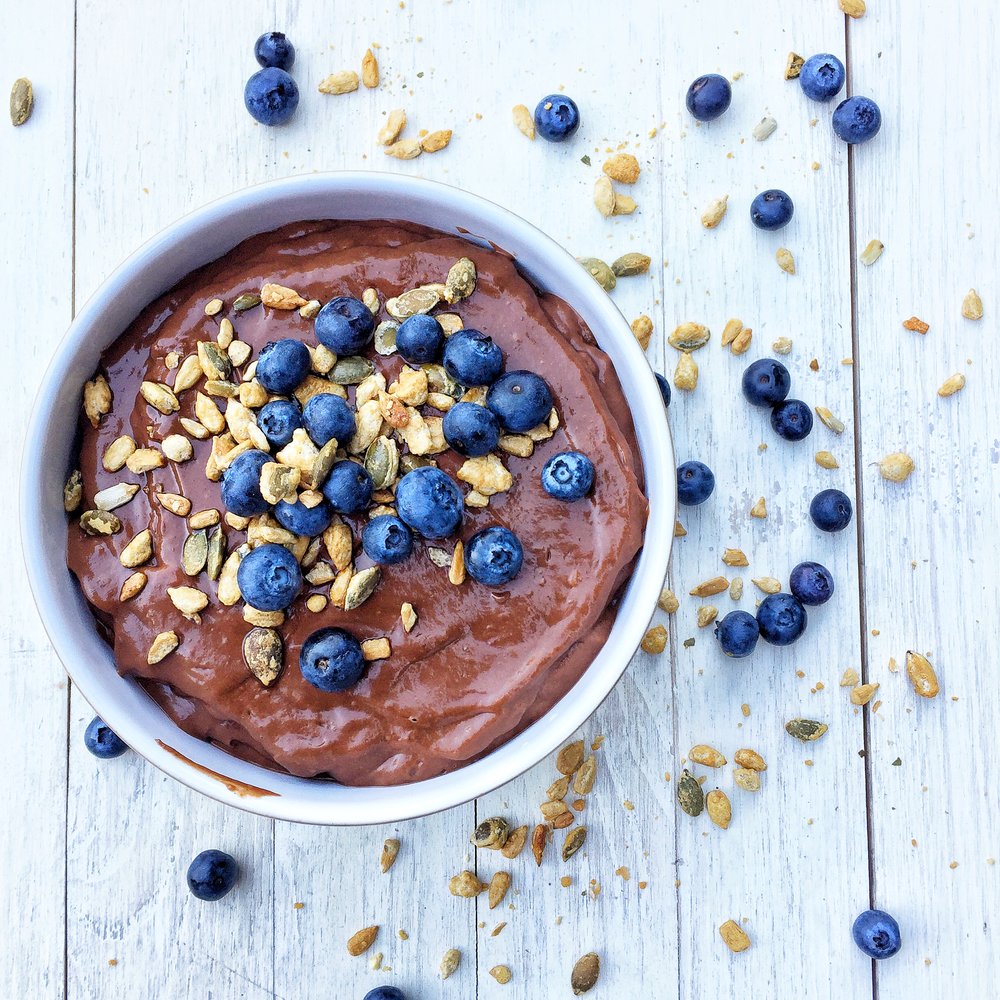 Chocolate and Mint Smoothie Bowl Vitamix UK